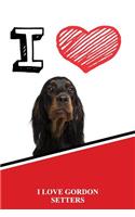 I Love Gordon Setters: Jiu-Jitsu Training Diary Training Journal Log Feature 120 Pages 6x9