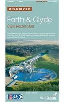 Forth and Clyde Cycle Routes Map: The Official Map for the National Cycle Network Routes Along the Union Canal, the Forth Canal, and Between Edinburgh, Glasgow and the Cowal Peninsul(Sustrans National Cycle Network)