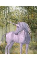 Unicorn Notebook: Dot Grid Notebook Journal 8.5 x 11 202 Pages