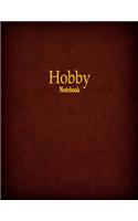 Hobby Notebook: 1/5 Inch Cross Section Graph Ruled, 120 Pages, 8.5" x 11"