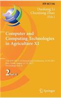 Computer and Computing Technologies in Agriculture XI