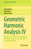 Geometric Harmonic Analysis IV