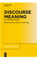 Discourse Meaning