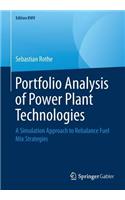 Portfolio Analysis of Power Plant Technologies