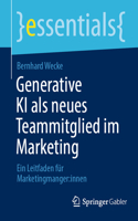 Generative KI ALS Neues Teammitglied Im Marketing