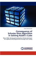 Consequence of Schreier-Sims Algorithm in Solving Rubik's Cube: (English)