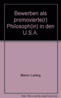 Bewerben ALS Promovierte(r) Philosoph(in) in Den U.S.A.