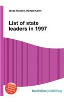List of State Leaders in 1997