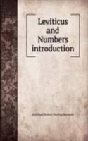 Leviticus and Numbers introduction