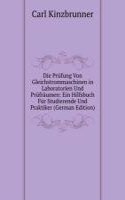 Die Prufung Von Gleichstrommaschinen in Laboratorien Und Prufraumen: Ein Hilfsbuch Fur Studierende Und Praktiker (German Edition)