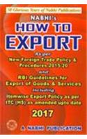 How to Export 2017