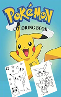 Pokemon Coloring Book: 77 Illustrations, Amazing Jumbo Pokemon Coloring Book For Kids Ages 3-7, 4-8, 8-10, 8-12, Pikachu, Fun, Largest Book 2021 (Pokemon Books For Kids)