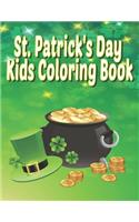 St Patrick's Day Kids Coloring Book