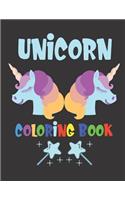 Unicorn coloring book