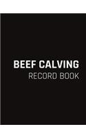 Beef Calving Record Book