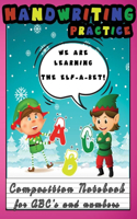 We Are Learning The Elf-A-Bet! Handwriting Practice