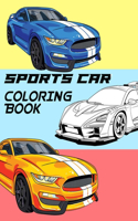 Sports Car Coloring Book