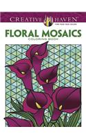 Creative Haven Floral Mosaics Coloring Book