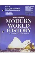 McDougal Littell World History: Patterns of Interaction: In-Depth Resources Unit 4 Grades 9-12 Modern World History