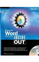 Microsoft Word Version 2002 Inside Out: (English)