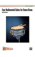 Four Rudimental Solos for Snare Drum