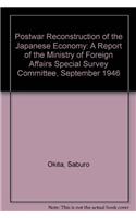 Post–war Reconstruction of the Japanese Economy