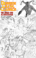 Dungeon Crawl Classics #90: The Dread God of Al-Khazadar - Sketch Cover