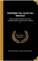 Rijmbijbel Van Jacob Van Maerlant