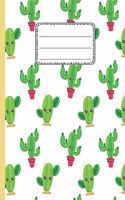 Always on Point Cactus Notebook