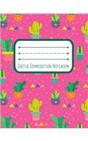 Cactus Composition Notebook