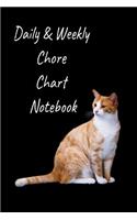 Daily & Weekly Chore Chart Notebook