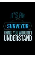 It's a surveyor thing, you wouldn't understand