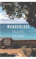 Barbados Wanderlust Travel Diary: Travel diary / notebook / journal with 120 pages of lined cream paper