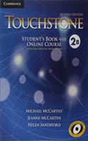 Touchstone Level 2 Student's Book with Online Course B (Includes Online Workbook)