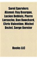 Sorel Eperviers Alumni: Ray Bourque, Lucien Deblois, Pierre Larouche, Dan Bouchard, Chris Valentine, Michel Deziel, Serge Bernier(English)