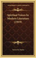 Spiritual Voices in Modern Literature (1919)