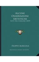 Alcune Osservazioni Artistiche