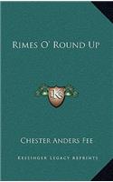 Rimes O' Round Up