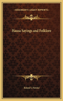 Hausa Sayings and Folklore