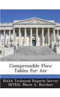 Compressible Flow Tables for Air: (English)