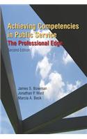 Achieving Competencies in Public Service: The Professional Edge
