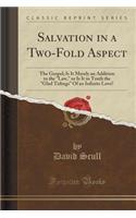 Salvation in a Two-Fold Aspect: The Gospel; Is It Merely an Addition to the "law," or Is It in Truth the "glad Tidings" of an Infinite Love? (Classic Reprint)