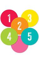 Woodland Whimsy Student Numbers Mini Cut-Outs
