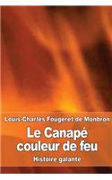 Le Canapé couleur de feu
