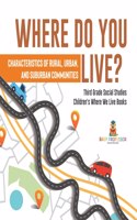 Where Do You Live? Characteristics of Rural, Urban, and Suburban Communities Third Grade Social Studies Children's Where We Live Books