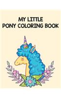 My Little Pony Coloring Book: Best Coloring Book Gift For Kids activity book