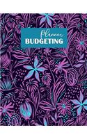 Budgeting Planner: Monthly Bill Organizer and Planner - Finance Budget Planner - Expense Monthly Budget Planner Journal Notebook - Cute Financial Planner