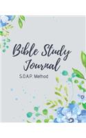 SOAP Bible Study Journal-Easy & Simple Guide to Scripture Journaling-Bible Study Workbook 100 pages Book 2