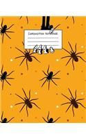 Abstract Halloween Pattern Volume 17 Wide Ruled Journal