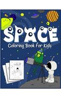 Space Coloring Book for Kids